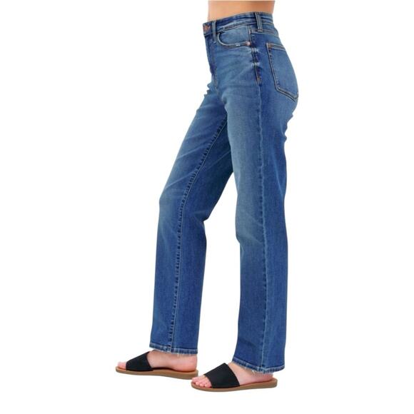Judy Blue Shannon High-Rise Straight Leg Jeans (JB 8601) size 15/32 - Picture 16 of 16
